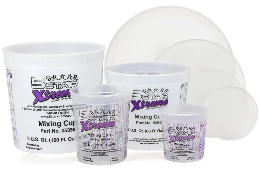 FSP5354 - 946ml Plastic Paint Mix Cups